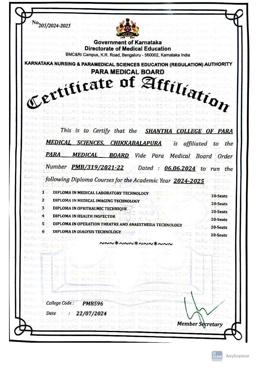 Shantha College of Nursing