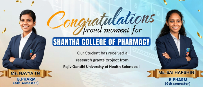 SHANTHA COLLEGE OF PHARMACY